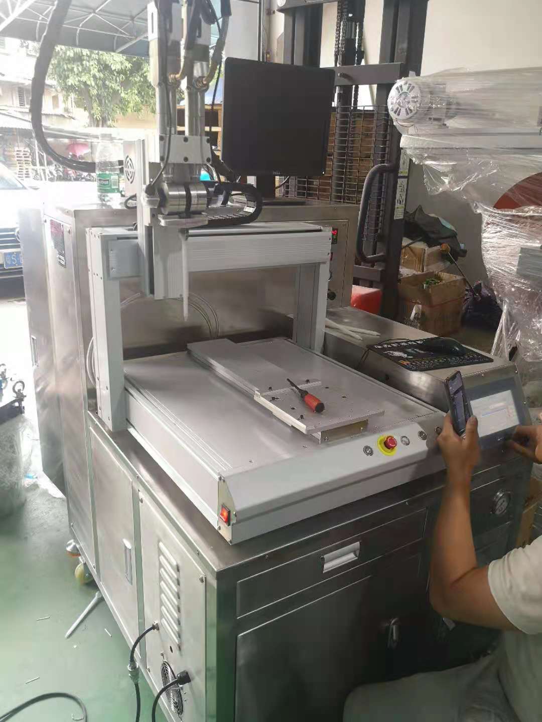 AB膠雙組份罐膠機